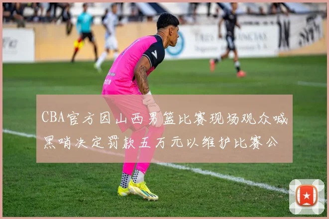 CBA官方因山西男篮比赛现场观众喊黑哨决定罚款五万元以维护比赛公正性
